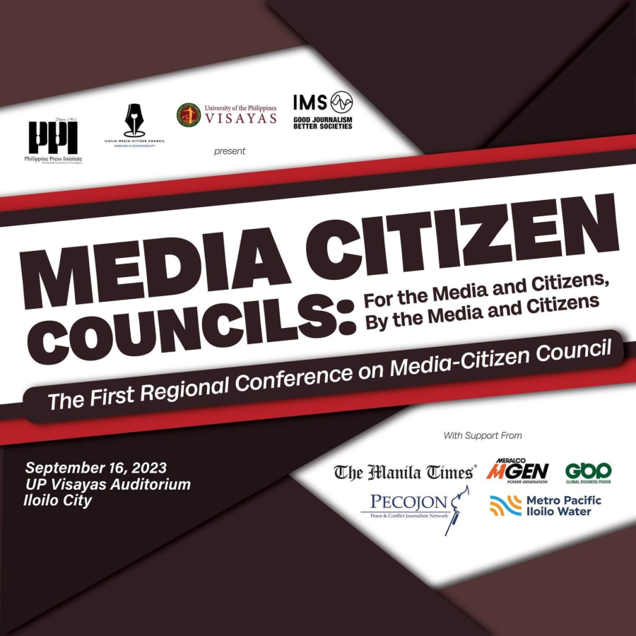 Iloilo media practitioners and various partners launch media-citizen council and guide for journalists